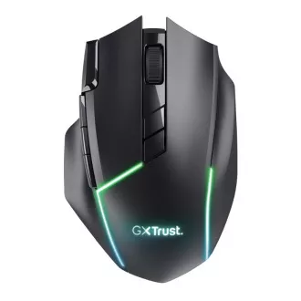 TRUST egér GXT 131 Ranoo WRL Gaming egér Eco, optikai, RGB, fekete