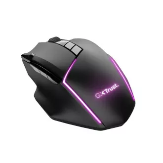 TRUST egér GXT 131 Ranoo WRL Gaming egér Eco, optikai, RGB, fekete