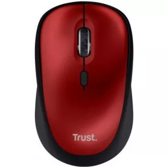 TRUST Yvi  vezeték nélküli egér Eco Red, piros, piros