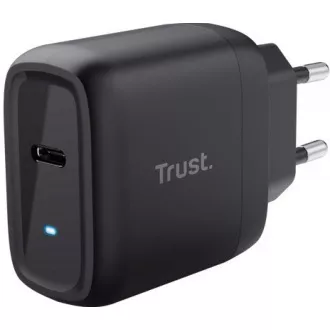TRUST MAXO laptop hálózati adapter 100W USB-C kábelével együtt TRUST MAXO laptop hálózati adapter 100W USB-C kábelével együtt