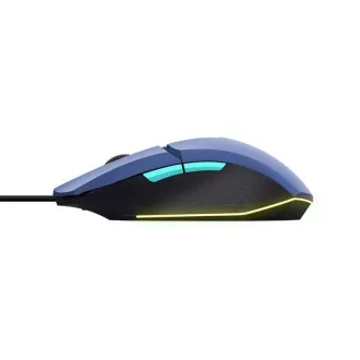 TRUST egér GXT 109B FELOX Gaming egér, optikai, USB, kék