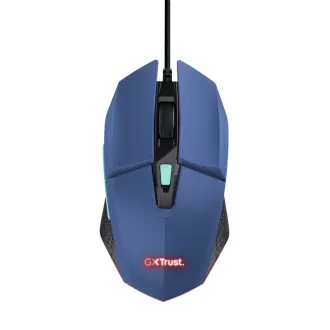 TRUST egér GXT 109B FELOX Gaming egér, optikai, USB, kék