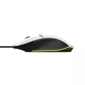 TRUST egér GXT 109W FELOX Gaming egér, optikai, USB, fehér