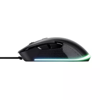 TRUST GXT 922 YBAR Gaming egér, optikai, USB, fekete