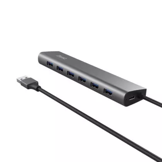 TRUST Hub HALYX, 7 portos USB 3.2 Gen1 hub