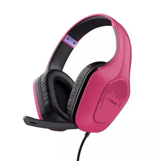 TRUST Gaming Headset GXT 415P ZIROX rózsaszín TRUST Gaming Headset GXT 415P ZIROX rózsaszín