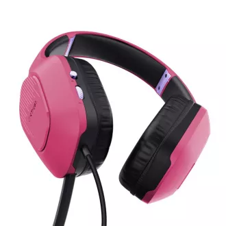 TRUST Gaming Headset GXT 415P ZIROX rózsaszín TRUST Gaming Headset GXT 415P ZIROX rózsaszín