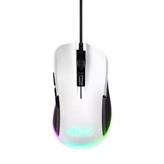 TRUST GXT 922W YBAR Eco Gaming egér, optikai, USB, fehér