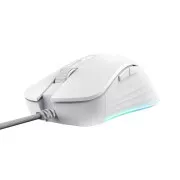 TRUST Gaming egér GXT 924W YBAR  Gaming egér, optikai, USB, fehér