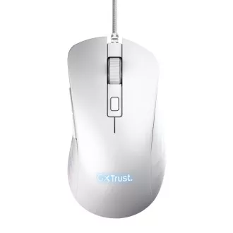 TRUST Gaming egér GXT 924W YBAR  Gaming egér, optikai, USB, fehér