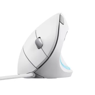 TRUST Verto függőleges egér, ergonomikus egér, USB, fehér TRUST Verto függőleges egér, ergonomikus egér, USB, fehér
