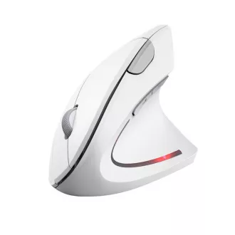 TRUST Verto függőleges egér Vezeték nélküli ergonomikus egér, USB, fehér TRUST Verto függőleges egér Vezeték nélküli ergonomikus egér, USB, fehér