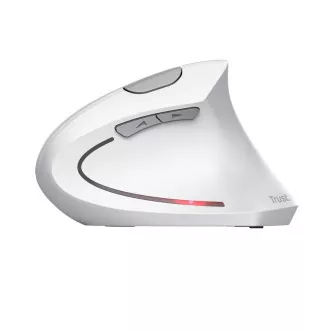 TRUST Verto függőleges egér Vezeték nélküli ergonomikus egér, USB, fehér TRUST Verto függőleges egér Vezeték nélküli ergonomikus egér, USB, fehér