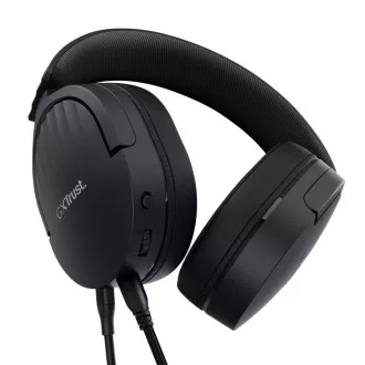 TRUST Gaming headset GXT 489 FAYZO, fekete