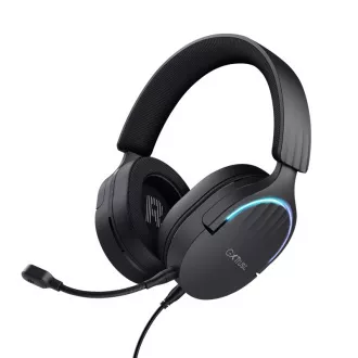 TRUST Gaming headset GXT 490 FAYZO, USB, fekete, fekete TRUST Gaming headset GXT 490 FAYZO, USB, fekete, fekete