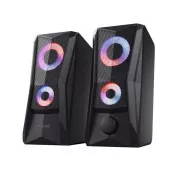 TRUST Speakers GXT 606 Javv RGB-világítású 2.0 hangszórókészlet, fekete