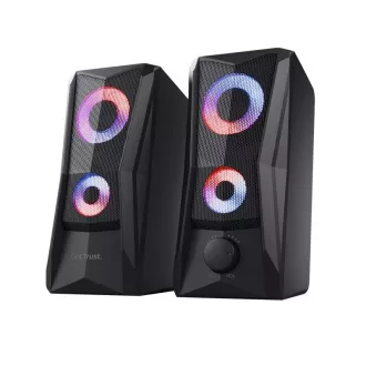 TRUST Speakers GXT 606 Javv RGB-világítású 2.0 hangszórókészlet, fekete