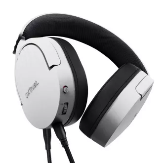 TRUST Gaming headset GXT 489W FAYZO, fehér