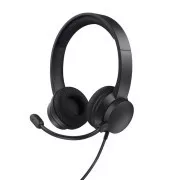 TRUST headset Ayda PC headset, USB, ECO termék, zajszűrő, zajcsökkentő