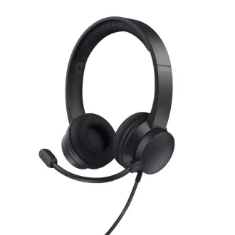 TRUST headset Ayda PC headset, USB, ECO termék, zajszűrő, zajcsökkentő