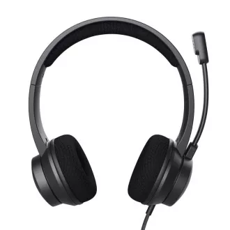 TRUST headset Ayda PC headset, USB, ECO termék, zajszűrő, zajcsökkentő