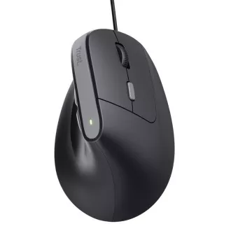 TRUST egér Bayo II Ergonomikus függőleges egér, USB, fekete