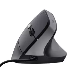 TRUST egér Bayo II Ergonomikus függőleges egér, USB, fekete