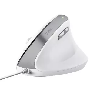 TRUST egér Bayo II Ergonomikus függőleges egér, USB, fehér