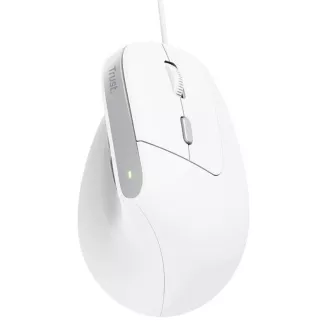 TRUST egér Bayo II Ergonomikus függőleges egér, USB, fehér
