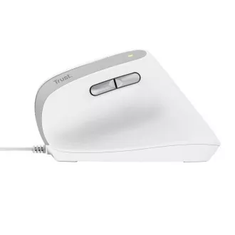 TRUST egér Bayo II Ergonomikus függőleges egér, USB, fehér