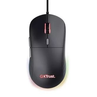 TRUST GXT925 Redex II Gaming egér, optikai, RGB, fekete