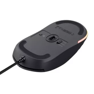 TRUST GXT925 Redex II Gaming egér, optikai, RGB, fekete