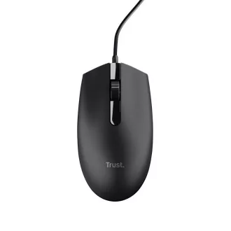 TRUST egér TM-101, optikai, ECO, USB, fekete