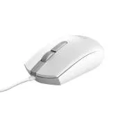 TRUST egér TM-101, optikai, ECO, USB, fehér