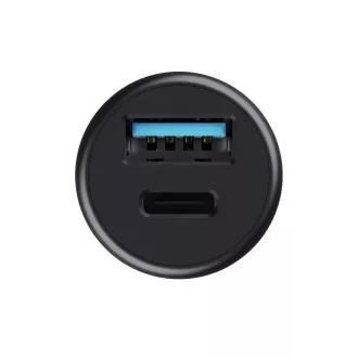 TRUST MAXO autós töltő 38W, 1x USB-C, 1x USB