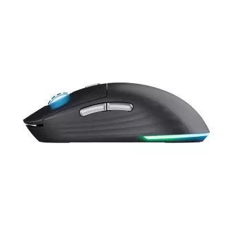 TRUST GXT926 Redex II Gaming egér, vezeték nélküli, lézer, RGB, fekete
