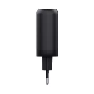TRUST MAXO 65W-os töltő, 2x USB-C, fekete
