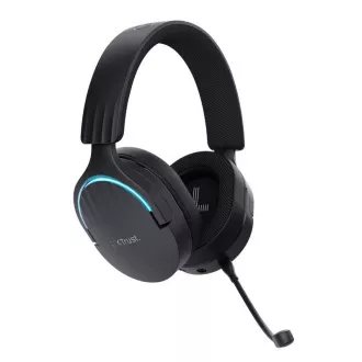 TRUST Gaming Headset GXT 491 FAYZO, Vezeték nélküli, USB, Fekete