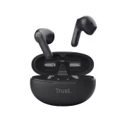 TRUST fejhallgató Yavi, Bluetooth, fülhallgató, fekete