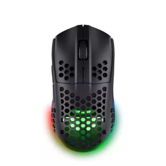 TRUST vezeték nélküli egér GXT 929 Helox Lightweight, RGB, Fekete