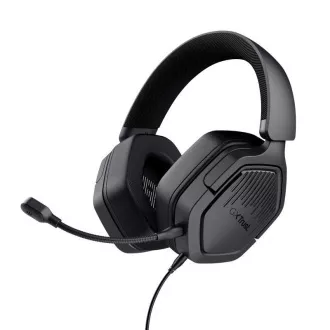 TRUST Gaming headset GXT 492 Carus, fekete
