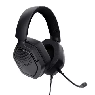 TRUST Gaming headset GXT 492 Carus, fekete