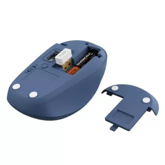 TRUST egér YVI , vezeték nélküli, Eco, kék - bluetooth   wifi