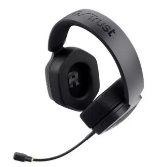 TRUST Gaming Headset GXT 493 Carus, Bluetooth, 2.4GHz, fekete TRUST Gaming Headset GXT 493 Carus, Bluetooth, 2.4GHz, fekete