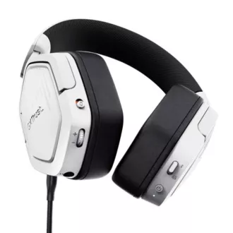 TRUST Gaming Headset GXT 493W Carus, Bluetooth, 2.4GHz, Fehér
