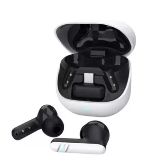 TRUST fejhallgató GXT 409 Oxxie, fülhallgató, Bluetooth, RF 2.4GHz, USB-C vevő, fehér
