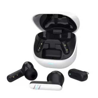 TRUST fejhallgató GXT 409 Oxxie, fülhallgató, Bluetooth, RF 2.4GHz, USB-C vevő, fehér