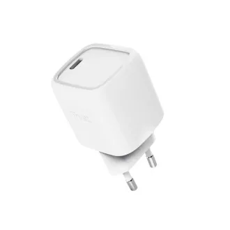 TRUST GaN töltő MAXO 30W, USB-C, fehér