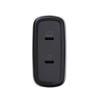 TRUST GaN MAXO 65W 2 portos USB-C töltő, fekete