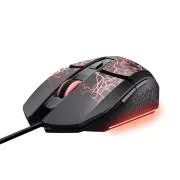 TRUST egér GXT 113 Felox, vezetékes USB, RGB, fekete